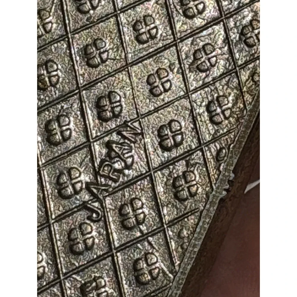 Jewelry Casket Case Trinket Box Silver Finish Footed Japan 3.25